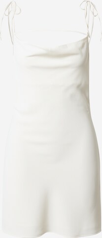 Rochie de cocktail de la Abercrombie & Fitch pe alb: față