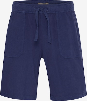 BLEND Regular Chino trousers in Blue: front