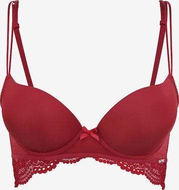 s.Oliver Push-up BH in Rot: predná strana