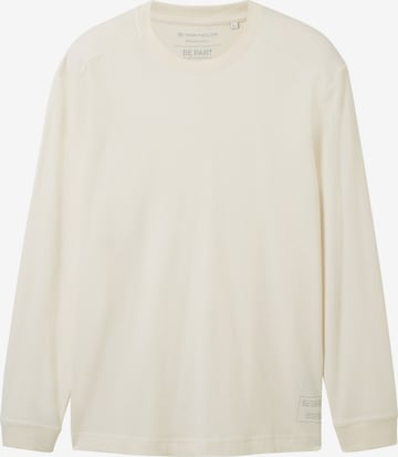 T-Shirt TOM TAILOR en beige : devant