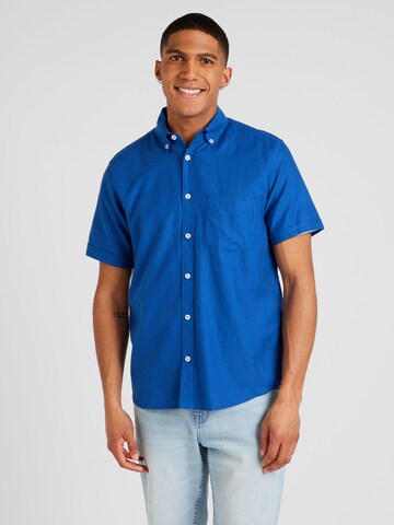 Coupe regular Chemise s.Oliver en bleu : devant