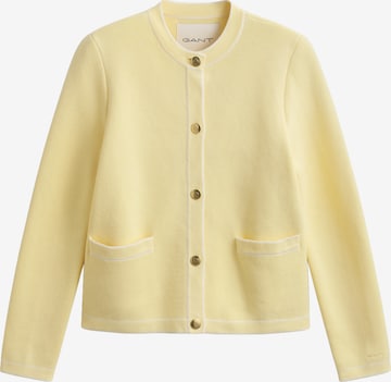 GANT Kampsun, värv kollane: eest vaates