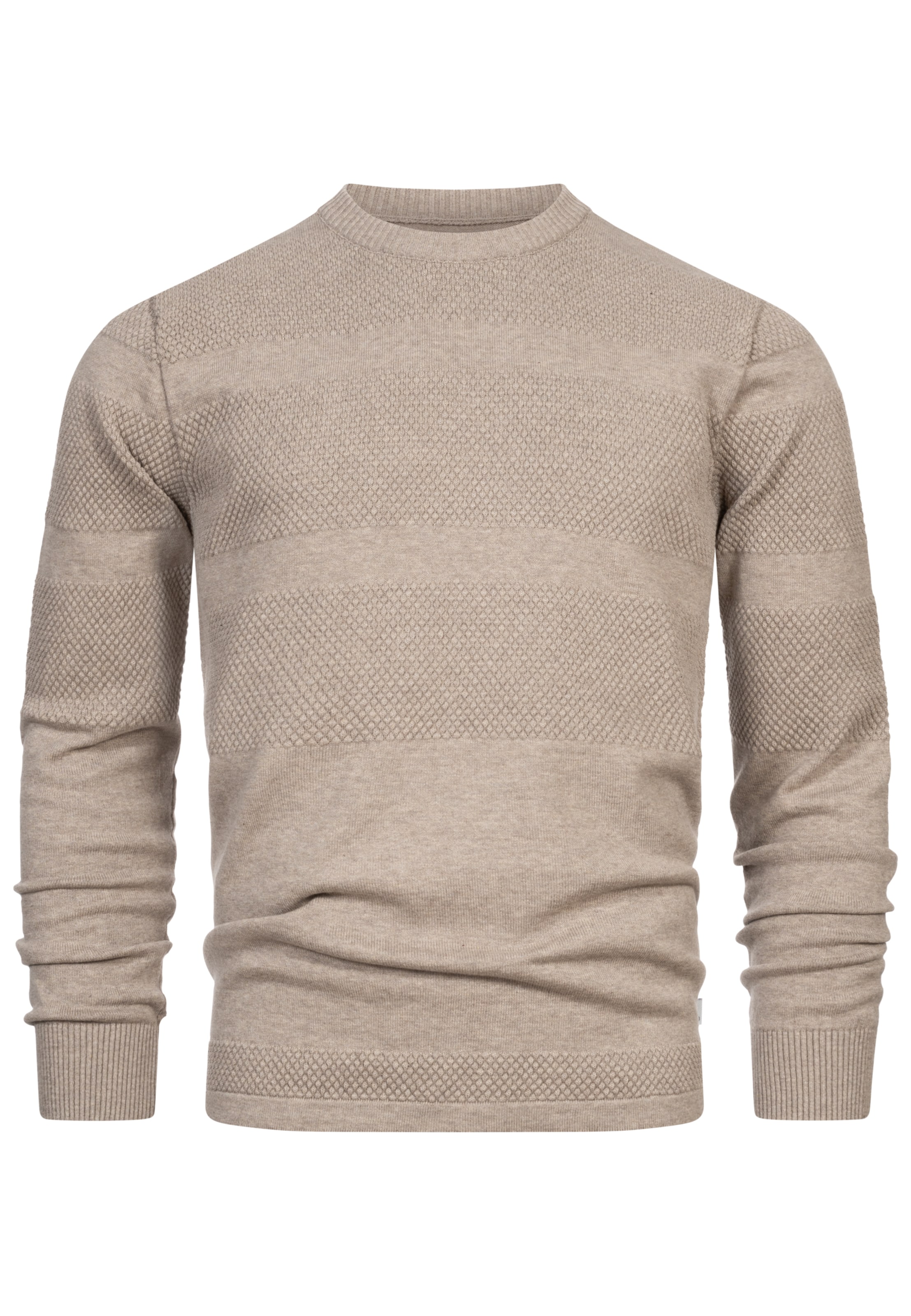 Kronstadt Trui 'Hannes' in Beige: voorkant