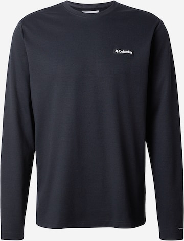 juoda COLUMBIA Sportiniai marškinėliai 'Planetary Point': priekis