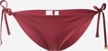 Bas de bikini Calvin Klein Swimwear en rouge : devant