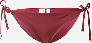 raudona Calvin Klein Swimwear Bikinio kelnaitės: priekis