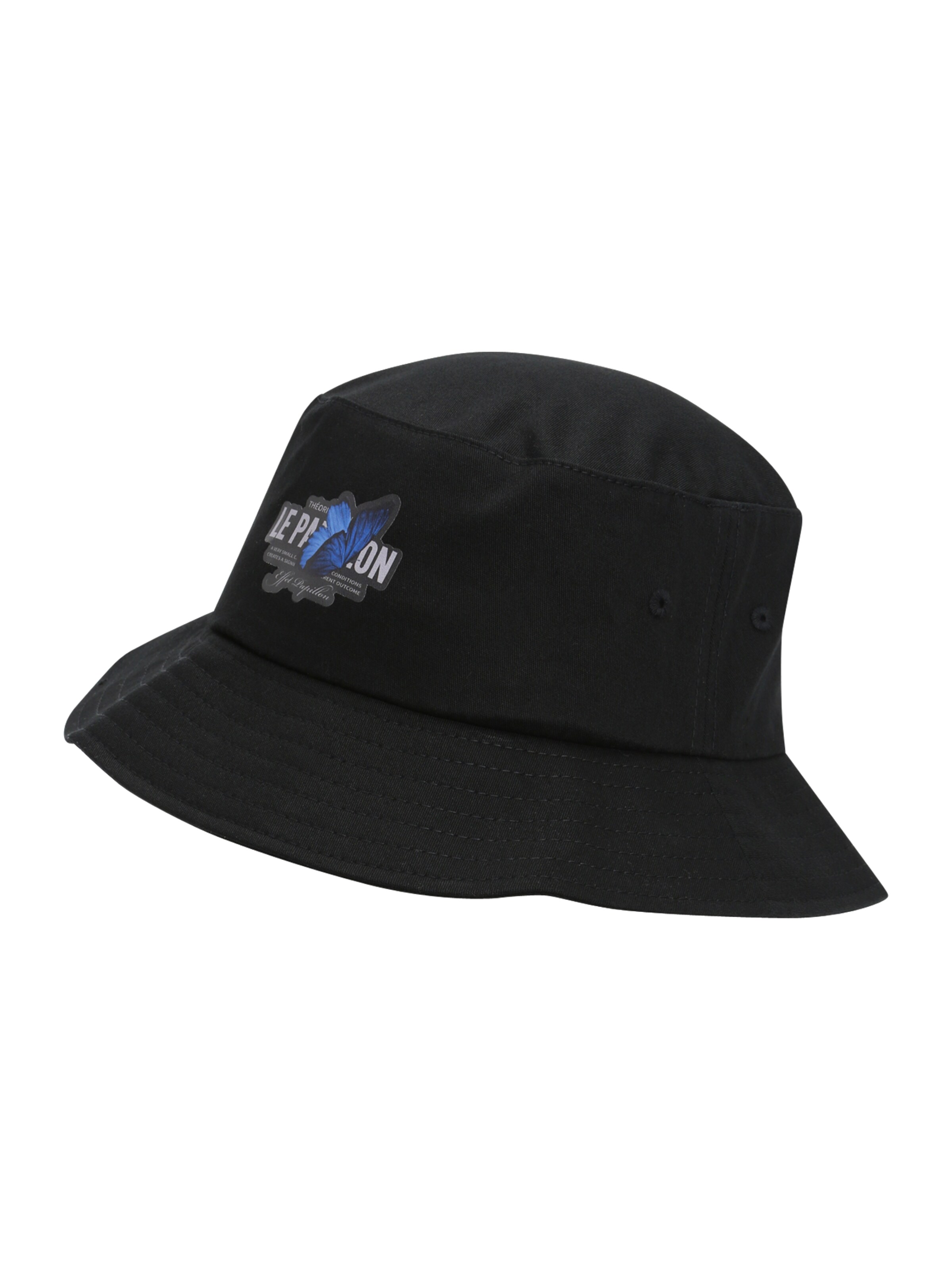 Urban Classics Hat 'Le Papillon' in Black: front
