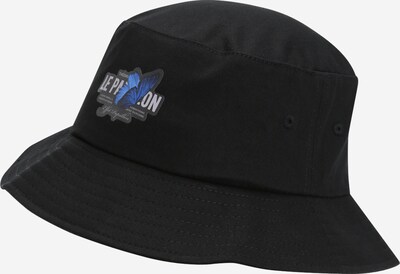 Urban Classics Hat 'Le Papillon' in Light blue / Light grey / Black, Item view