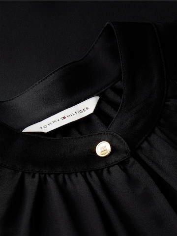TOMMY HILFIGER Bluse in Schwarz