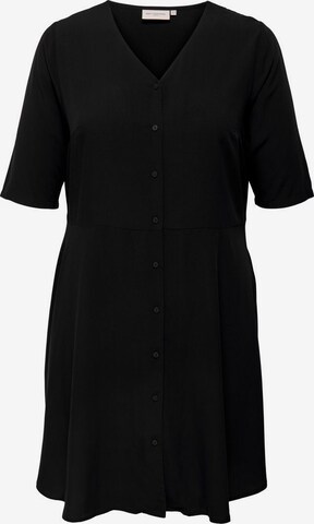 ONLY Carmakoma Dress in Black: front