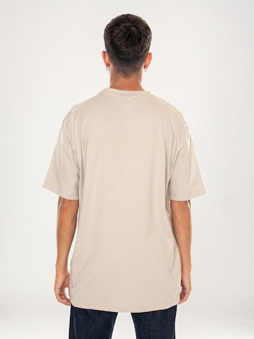 T-Shirt 'ONSFRED LIFE RLX SS TEE NOOS SILVER LINING' Only & Sons en beige