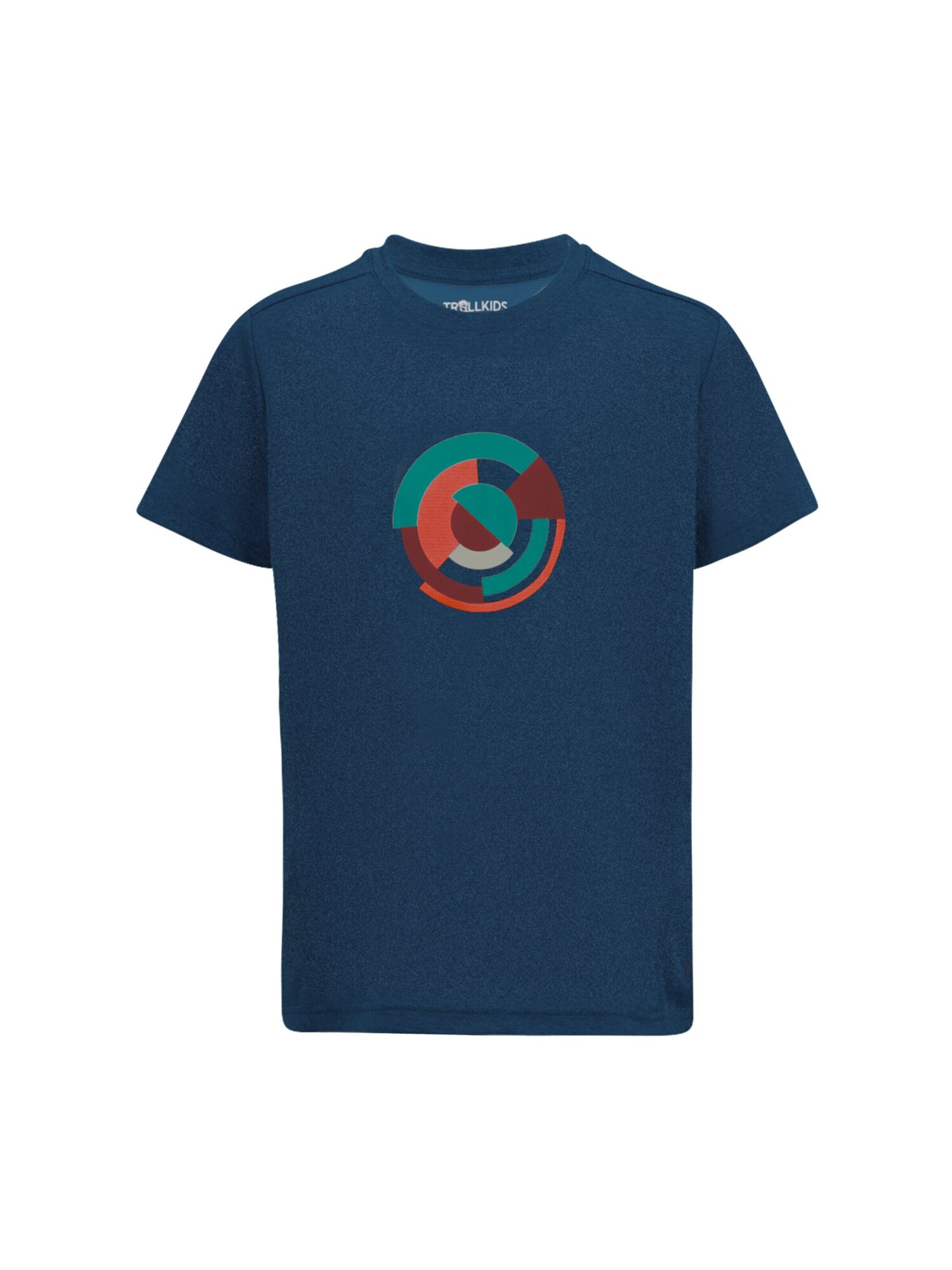 TROLLKIDS Performance Shirt in Blue: front