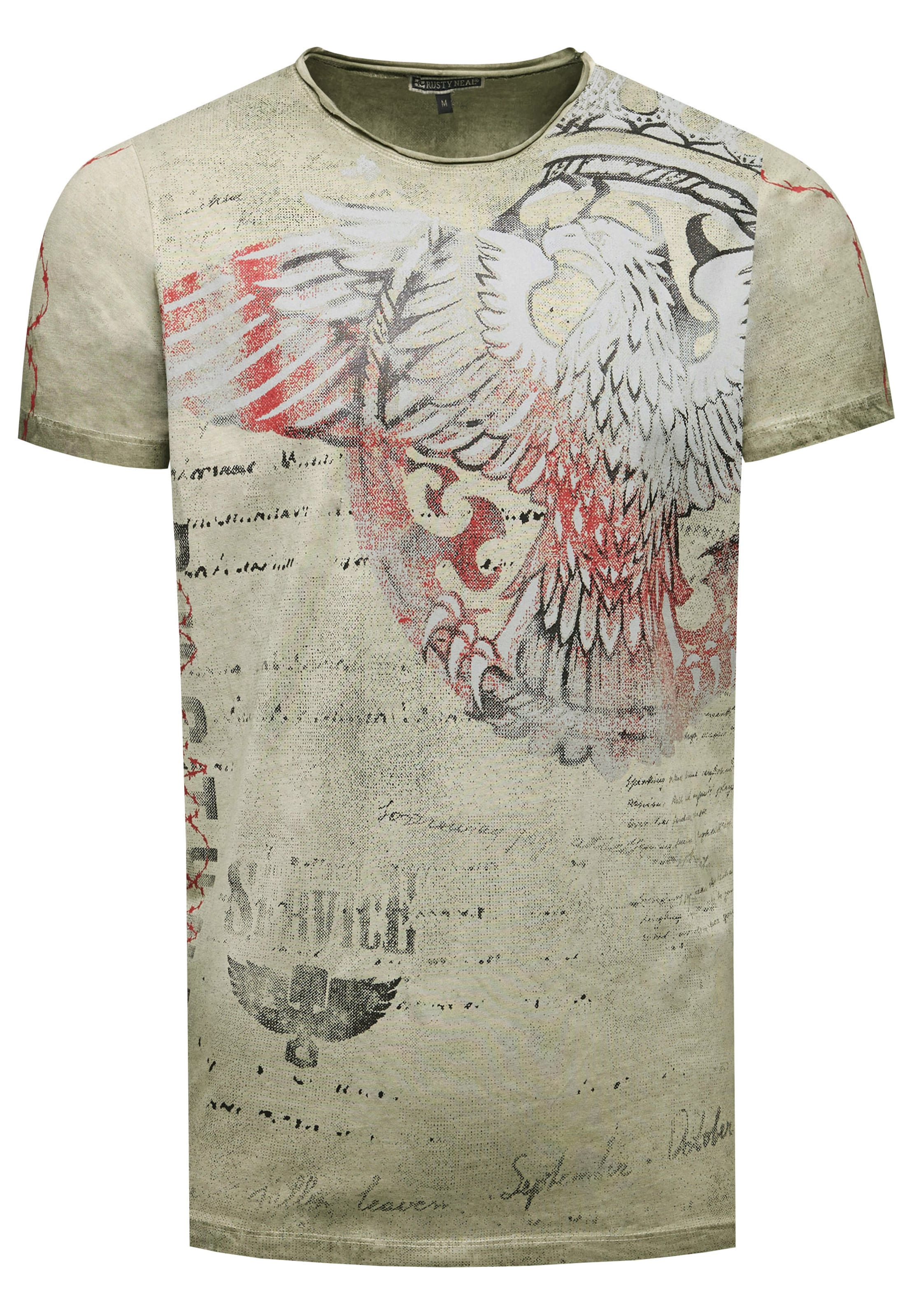 Rusty Neal T-Shirt in Grün: Vorderseite