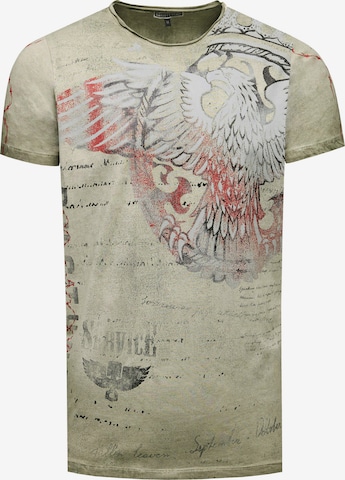 Rusty Neal T-Shirt in Grün: Vorderseite