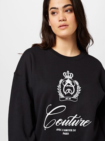 River Island Plus Sweatshirt in Zwart