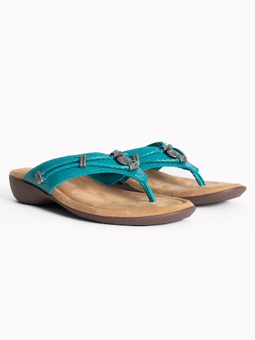 Minnetonka - Sandalias de dedo 'Silverthorne360' en azul