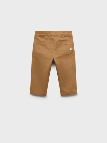 Regular Pantalon MANGO KIDS en beige