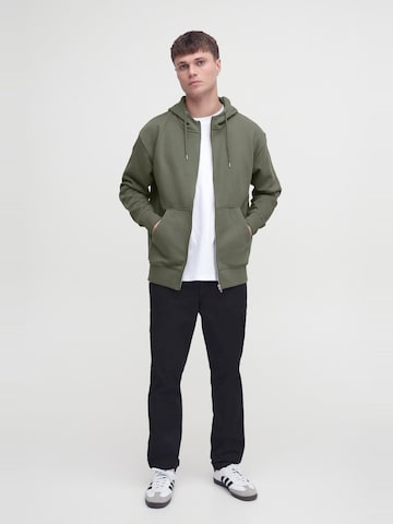 !Solid - Sudadera con cremallera ' SDLenz ' en verde