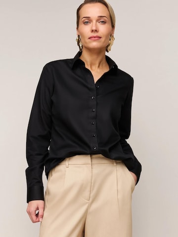 Chemisier 'Women’s Regular Fit Blouse' Vander Amsterdam en noir : devant