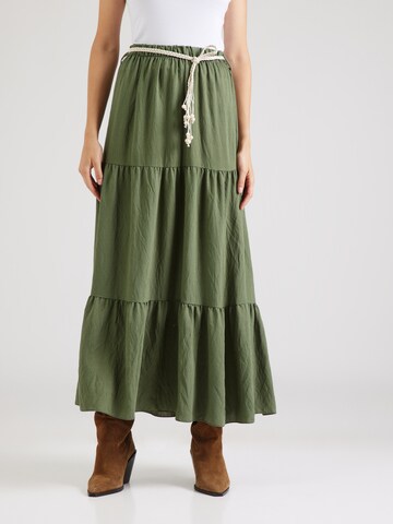 Hailys - Falda 'Sa44ra' en verde: frente
