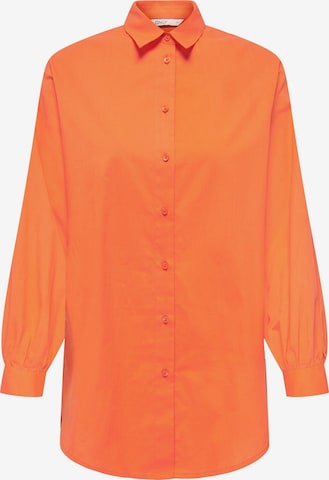 ONLY - Blusa 'Nora' em laranja: frente