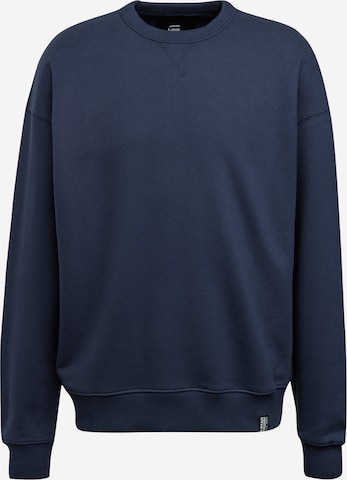 Sweat-shirt 'Essential' G-STAR en bleu : devant
