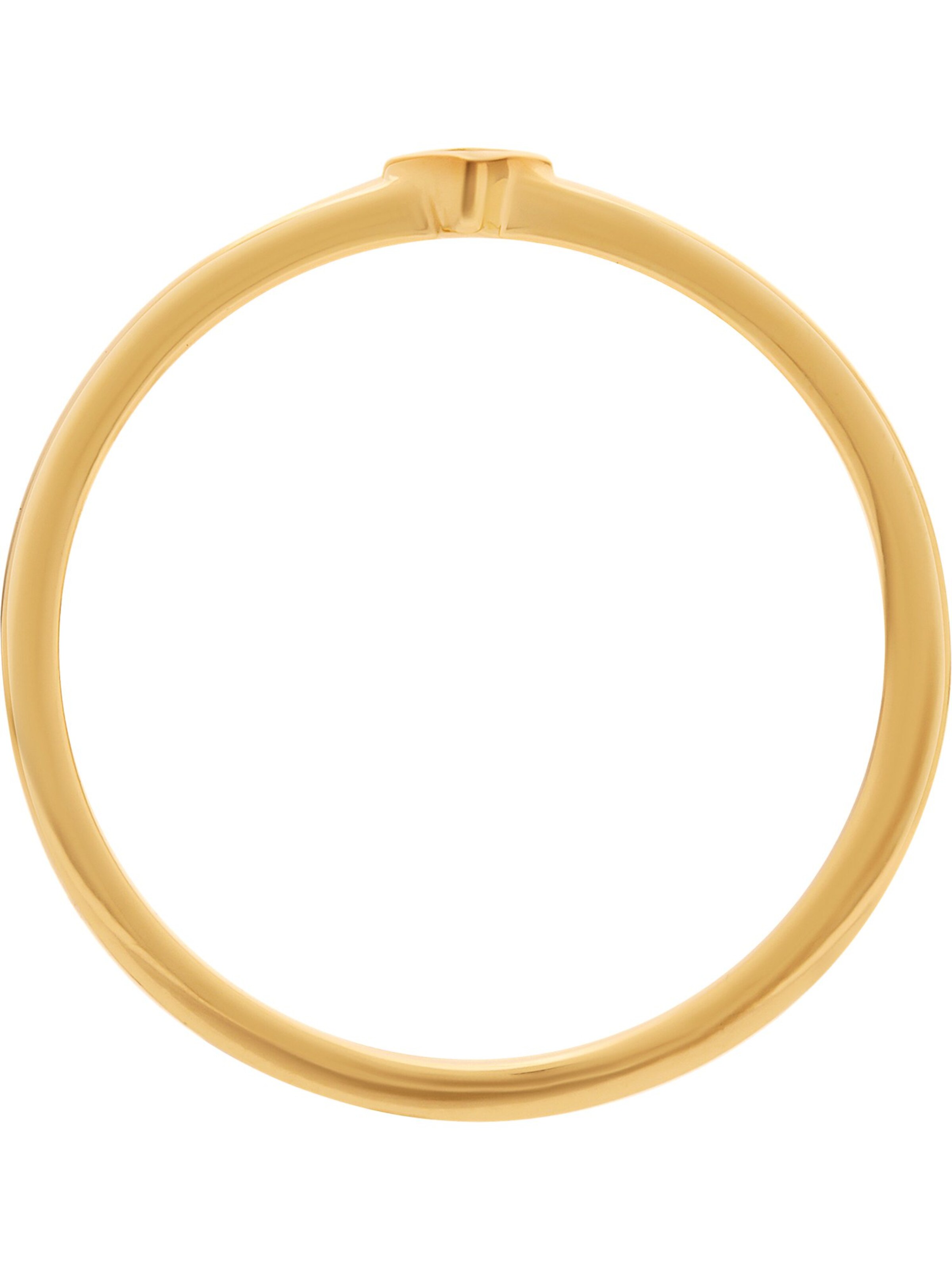 caï Ring in Gold: Vorderseite