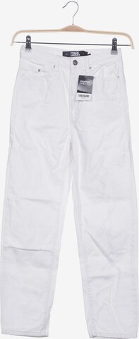 Karl Lagerfeld Jeans in 26 in White: front