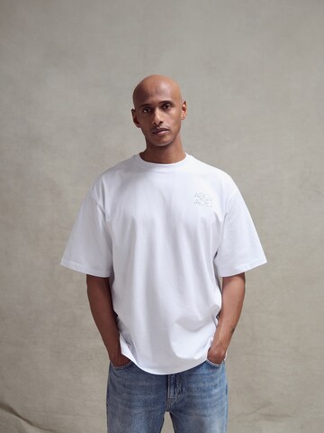 ABOJ ADEJ Shirt 'Barentu' in White: front