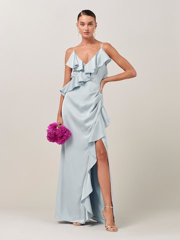 SávelVečernja haljina 'Eloise' - plava boja: prednji dio