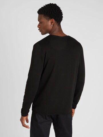 QS Pullover in Schwarz