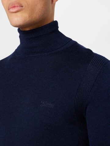GUESS Sweater 'PERCIVAL' in Blue