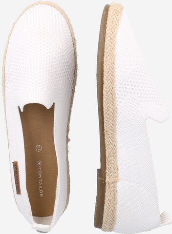 TOM TAILOR Espadrilles in Weiß