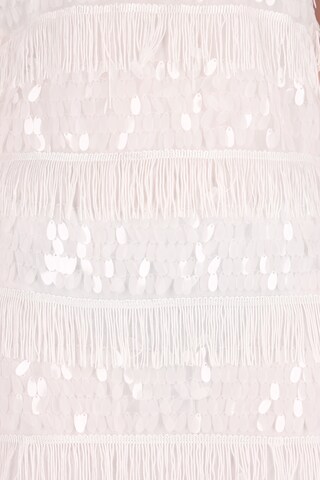NAEMI - Vestido de cocktail em branco