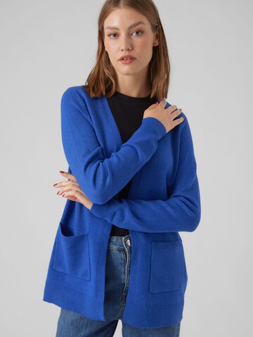 VERO MODA Strickjacke in Blau