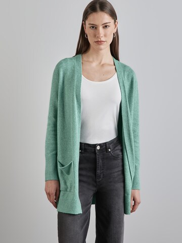 STREET ONE Strickjacke in Grün: Vorderseite