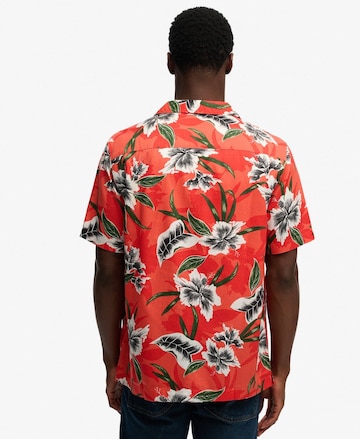 Superdry & Co Regular fit Button Up Shirt in Red