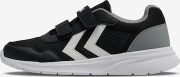 Baskets Hummel en noir : devant