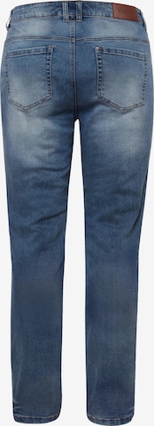 SHEEGO Slimfit Jeans i blå
