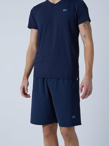 Regular Pantalon de sport 'Shorts' SPORTKIND en bleu