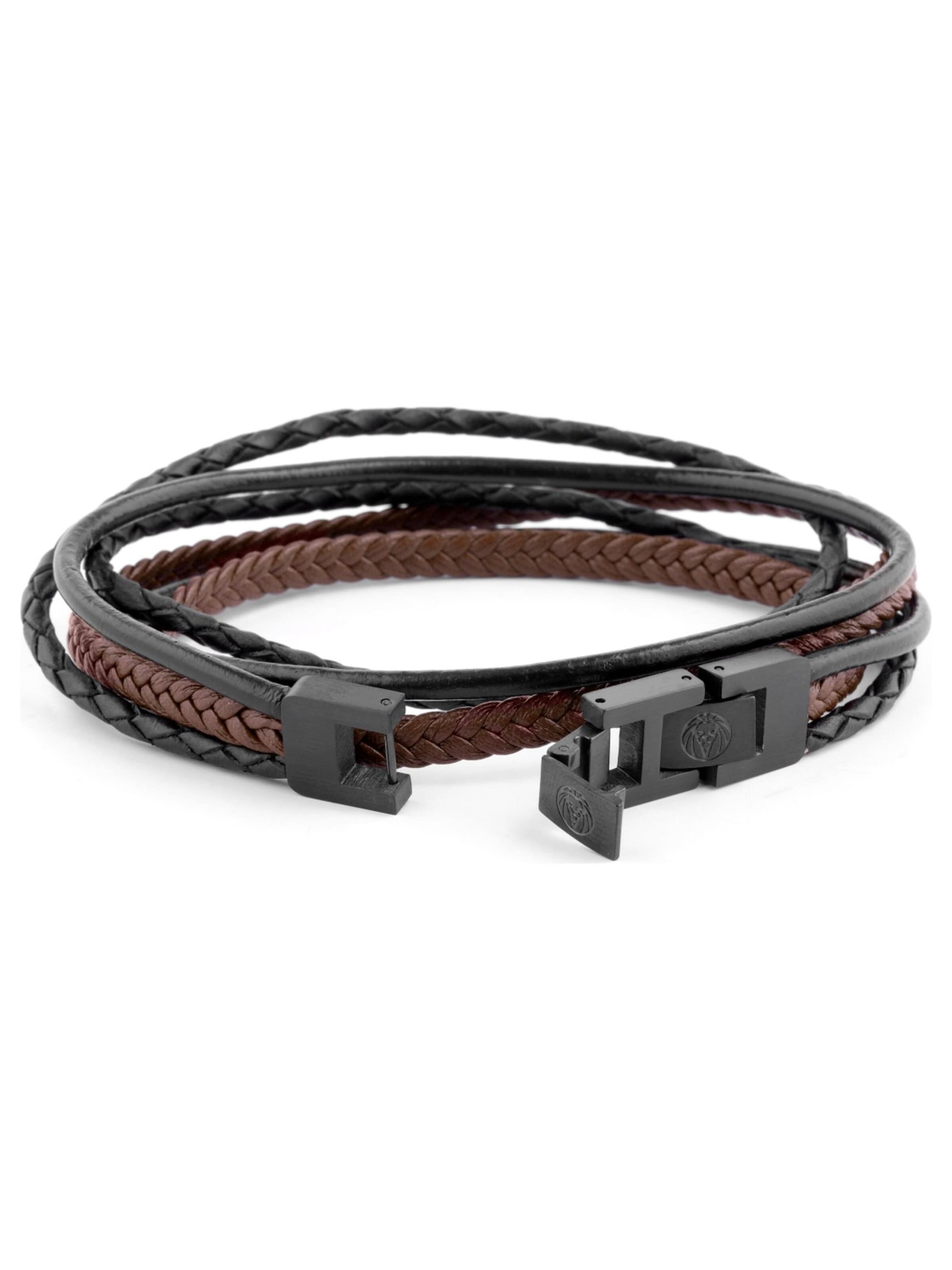Lucleon Bracelet 'Roy' in Brown