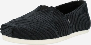 Slipper 'ALPARGATA' di TOMS in nero: frontale