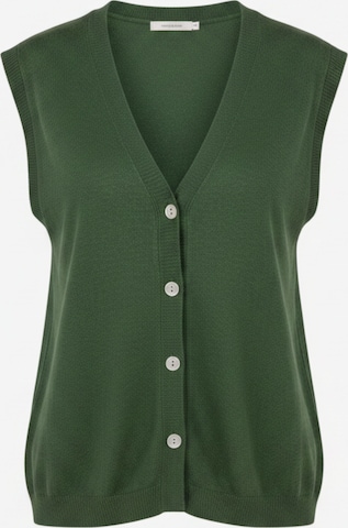 WEARABLE STORIES Trui 'Gilet manou' in Groen: voorkant