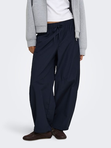 ONLY - Barrel Pantalón 'AYANA' en azul: frente