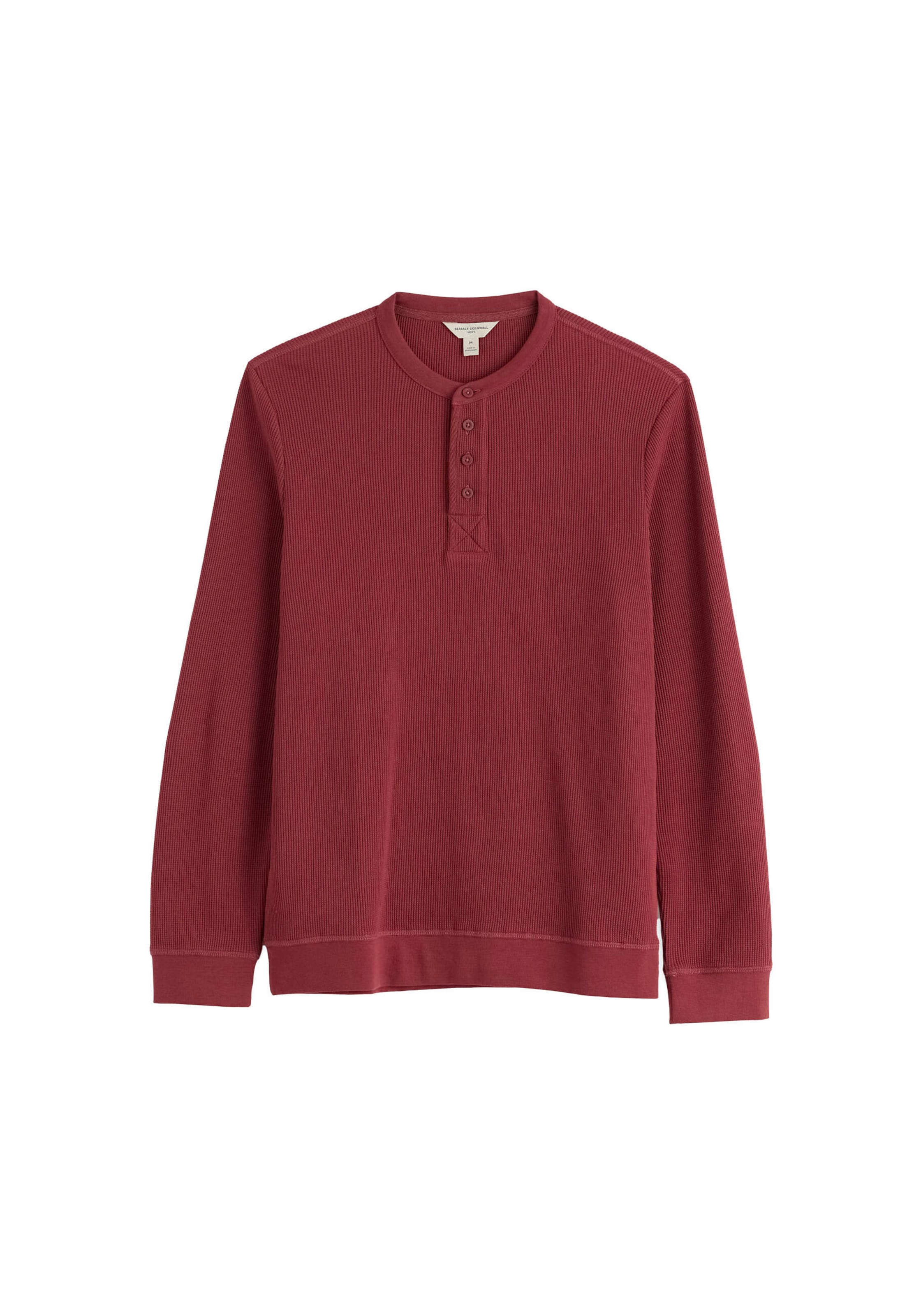 Seasalt Cornwall Sweater Vest ' Brigantine ' in Red: front