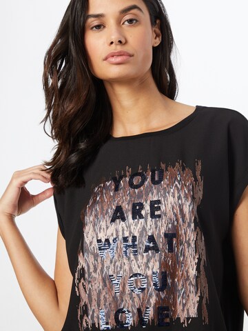 s.Oliver T-Shirt in Schwarz