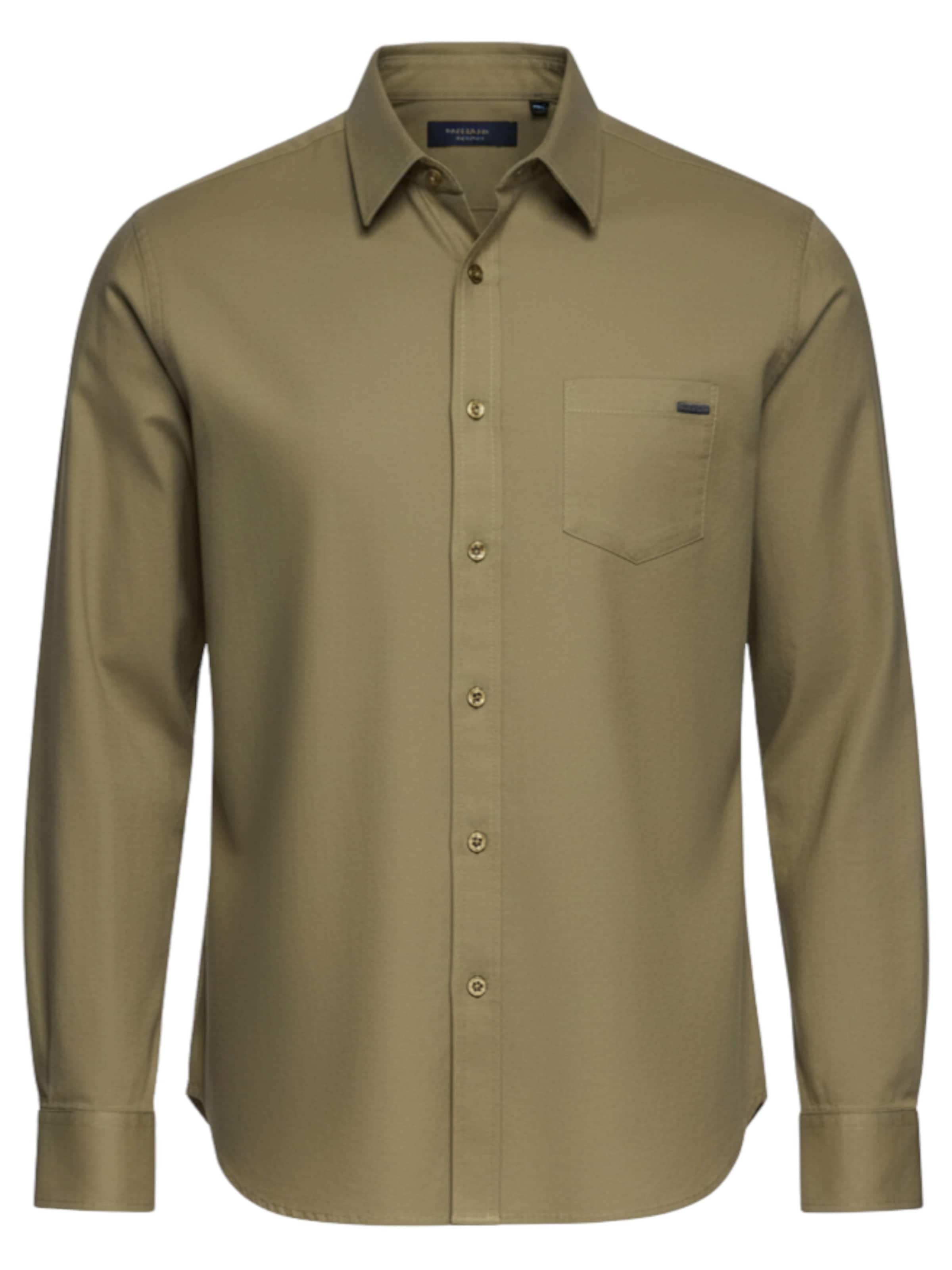 Ombre Regular fit Button Up Shirt in Green: front