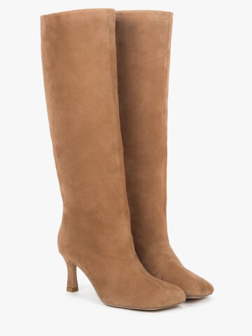 Estro Boots '6706-01' in Beige
