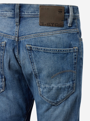 Coupe slim Jean G-Star RAW en bleu