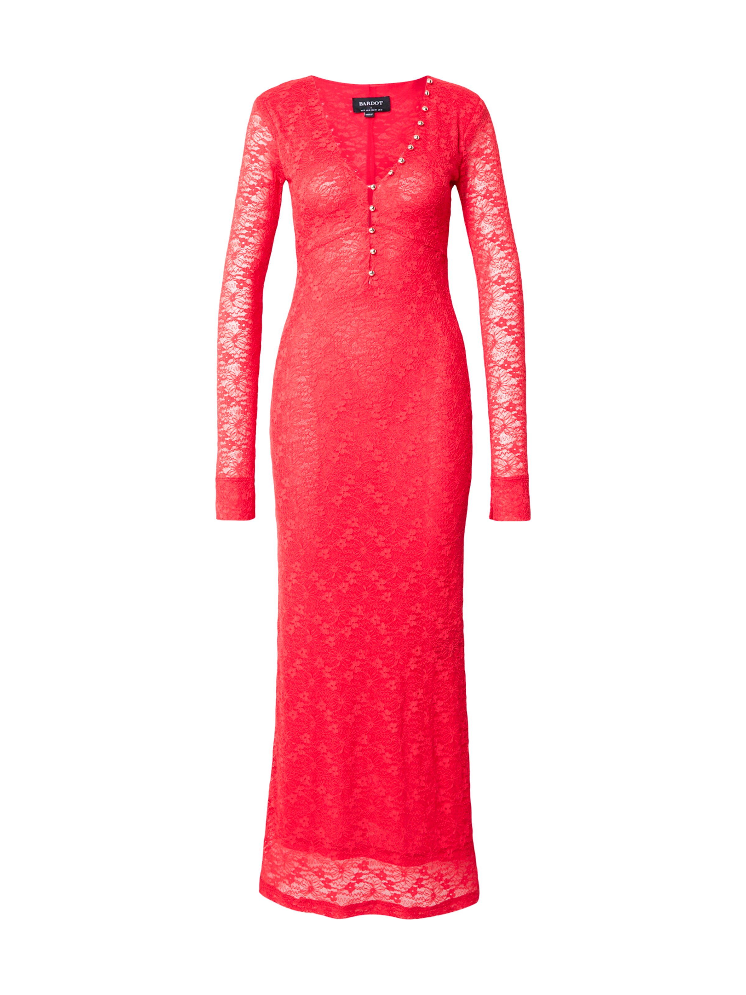 Bardot Kleid 'ZENIA' in rot, Produktansicht